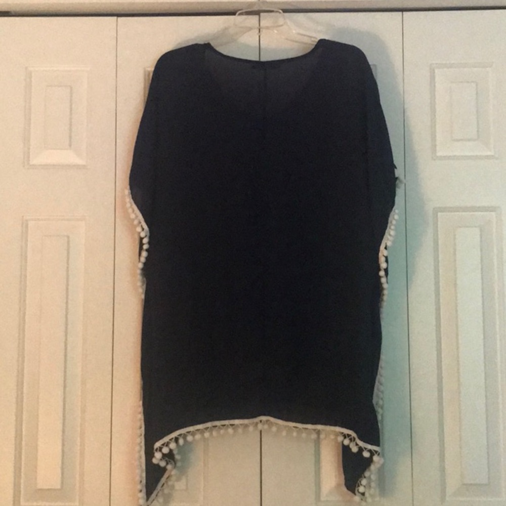 Navy blue swim cover